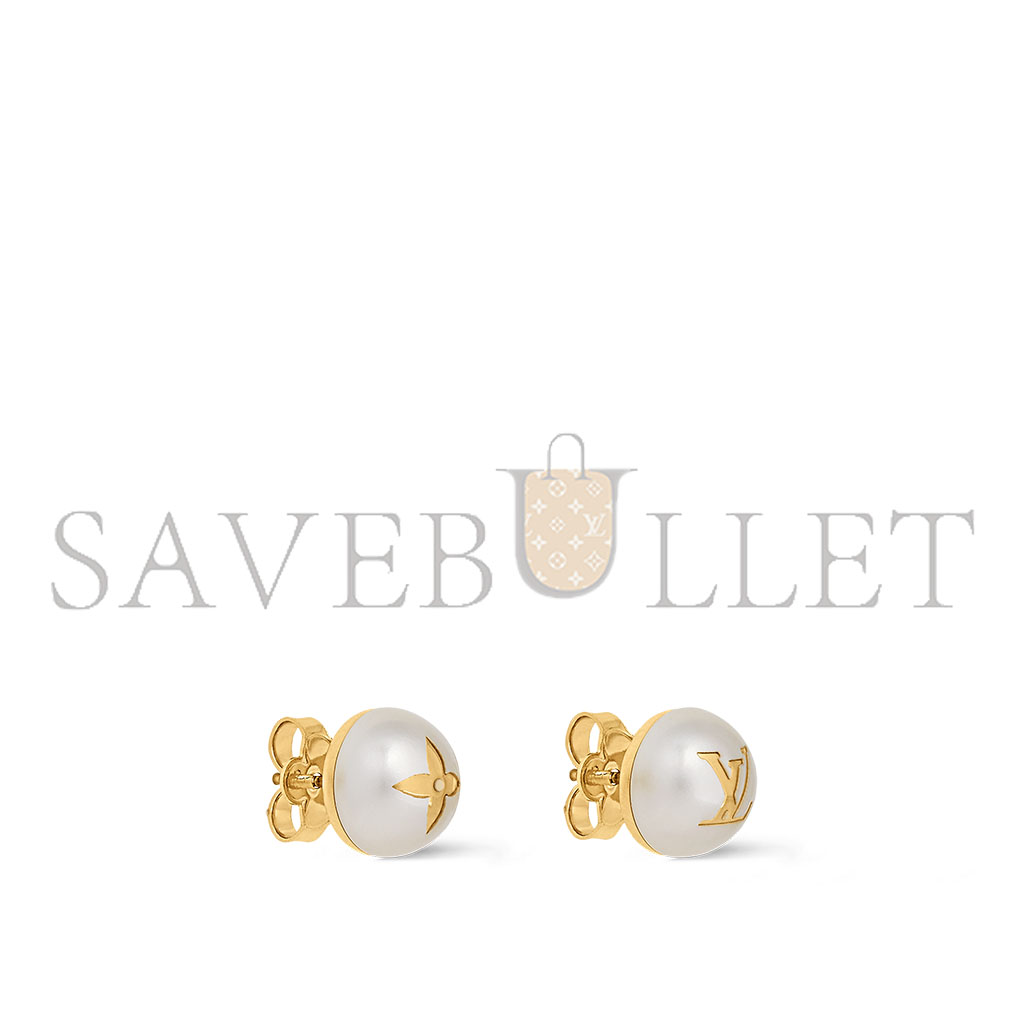 LOUIS VUITTON MY MIX PEARL EARRINGS M01589